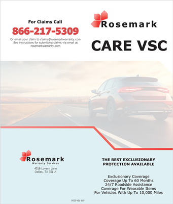 Bi-Fold Brochure - Care VSC